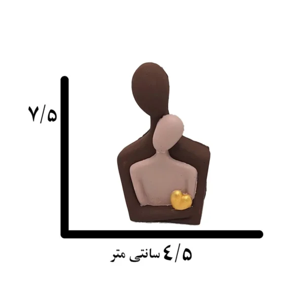 قالب شمع آغوش مادر و فرزند