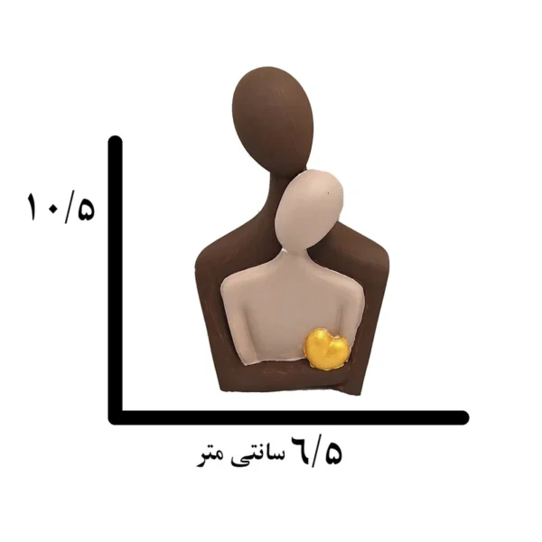 قالب سیلیکونی آغوش مادر و فرزند کد 10Cm - Image 3