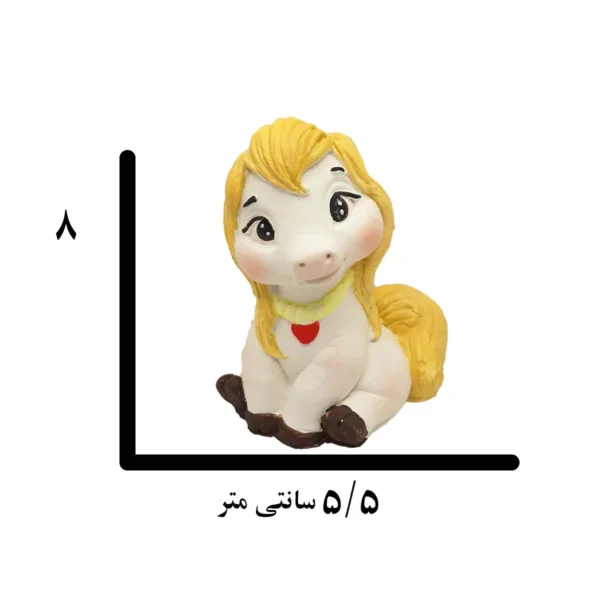 قالب سیلیکونی اسب نشسته